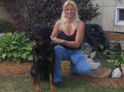 OWNER & BREEDER-DAWN ROGERS & BEAR
